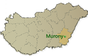 Murony térkép